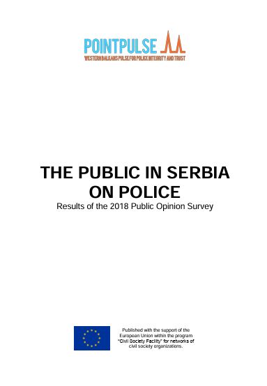 THE PUBLIC IN SERBIA ON POLICE