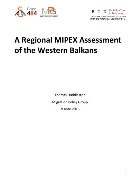 A Regional MIPEX Assessment of the Western Balkans