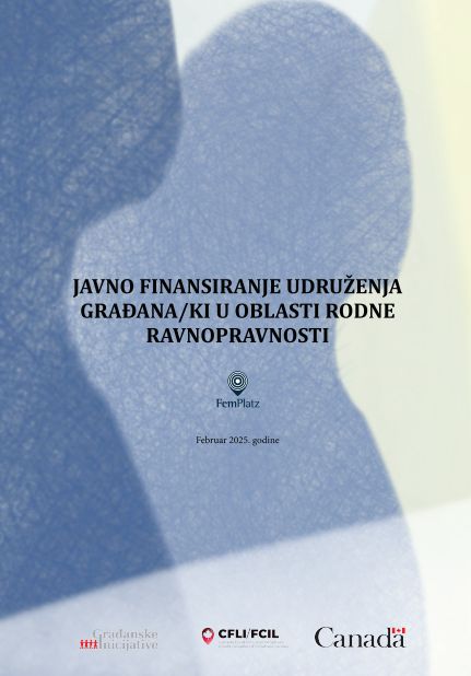 Javno finansiranje udruženja građana/ki u oblasti rodne ravnopravnosti
