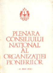 Plenary Session of the National Council of Young Pioneers' Organization on May 18, 1976 Cover Image