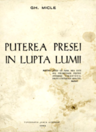 PUTEREA PRESEI IN LUPTA LUMII