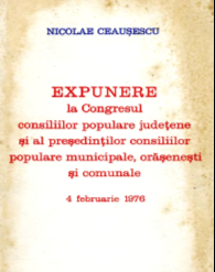 EXPLANATORY CONGRESS OF PEOPLE'S COUNCILS AND PEOPLE'S COUNCILS CHAIRMEN OF COUNTIES, MUNICIPALITIES, TOWNS AND VILLAGES, FEBRUARY 4, 1976 Cover Image