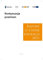 Continuation of Change - Report on the State of Education 2011 - information booklet Cover Image