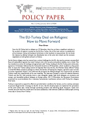 №144: The EU-Turkey Deal on Refugees: How to Move Forward Cover Image