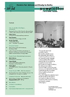 CAS Newsletter 2002 / No 2 Cover Image
