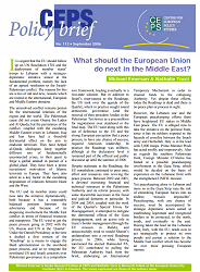 №112. What should the European Union do next in the Middle East? Cover Image