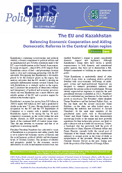 №127. The EU and Kazakhstan. Balancing Economic Cooperation and Aiding Democratic Reforms in the Central Asian region Cover Image