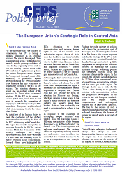 №128. The European Union’s Strategic Role in Central Asia Cover Image