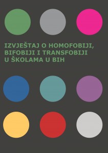 The report on homophobia, bi-phobia and transphobia in schools in BiH Cover Image