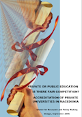 Private or Public Education - Is there Fair Competition? Cover Image