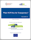 What Open Government Partnership (OGP) Does for Transparency? Cover Image