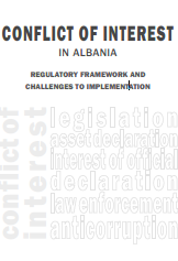 Conflict of Interest in Albania. Regulatory Framework and Challenges to Implementation