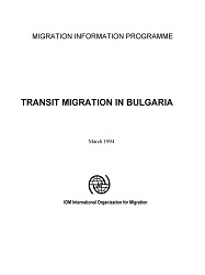 Transit migration in Bulgaria Cover Image