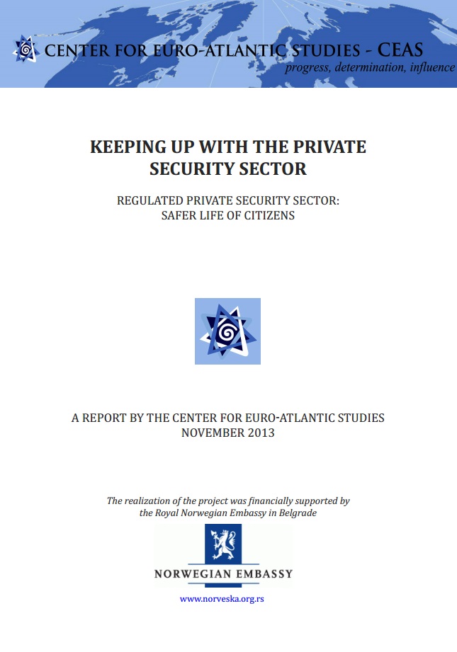 Keeping up with the Private Security Sector - I