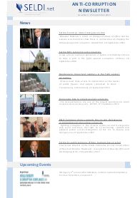 № 03 SELDI Anti-Corruption-Newsletter Cover Image