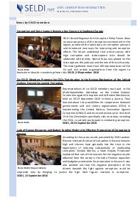 № 33 SELDI Anti-Corruption-Newsletter