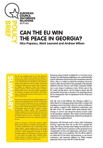 Can the EU win the Peace in Georgia? Cover Image