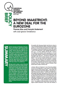BEYOND MAASTRICHT: A NEW DEAL FOR THE EUROZONE