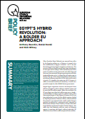 № 32 EGYPT’S HYBRID REVOLUTION: A BOLDER EU APPROACH