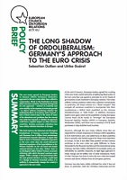 № 49 THE LONG SHADOW OF ORDOLIBERALISM: GERMANY’S APPROACH TO THE EURO CRISIS Cover Image