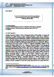 Continuation of activities within the structured dialogue on justice between the EU and BiH in the light of the Brussels Protocol (10. 09. 2015)