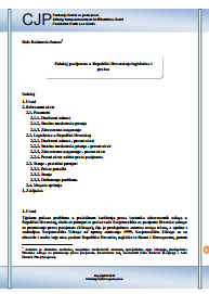 Position of patient in the Republic of Croatia: Legislation and Practice