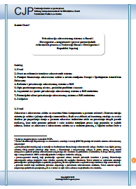 Privatization of the health system in Bosnia and Herzegovina - opportunities and directions of potential reform processes in the Federation of Bosnia and Herzegovina and Republika Srpska Cover Image