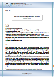 Choice of judges in comparative and in the Republic of Serbia - Proposals for Changing the Constitution Cover Image