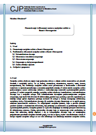 Financing and efficiency of the social protection system in Bosnia and Herzegovina