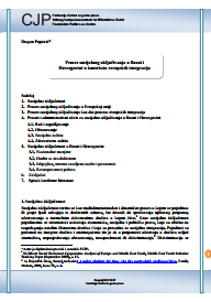 The process of social inclusion in Bosnia and Herzegovina in the context of European integration