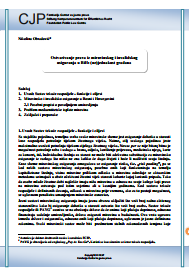 Exercising rights from pension and disability insurance in BiH: (in)equality of citizens