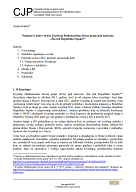 The disadvantages and good sides of the report of the International Crisis Group entitled "What does the Republika Srpska want?"