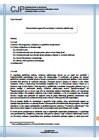 Bosnian-Herzegovinian state government structure and majority decision-making Cover Image