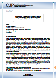 Izbor delegata u Dom naroda Parlamenta Federacije Bosne i Hercegovine: Odluka Ustavnog suda Bosne i Hercegovine U-23/14 od 1. decembra 2016.