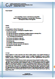 Draft Proposal of the Law on Citizenship of Republika Srpska and its Compatibility with the Constitution of BiH and the Law on Citizenship of Bosnia and Herzegovina