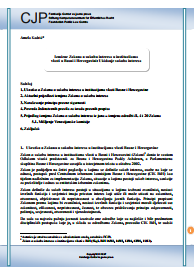 Amendments to the Law on Conflict of Interest in Government Institutions in Bosnia and Herzegovina: Abolition of Conflict of Interest Cover Image