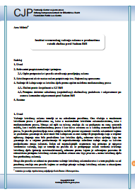 Time Validity of Law Term in War Crimes cases before the Court of BiH Cover Image