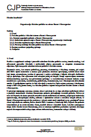 Organization of fiscal policy at the level of Bosnia and Herzegovina