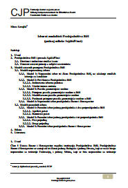 Electoral Modalities of the Presidency of BiH (Incentives of Sejdić / Finci Decision)