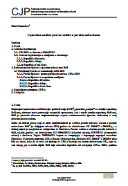 Comparative Analysis of Legal Protection in Public Procurement