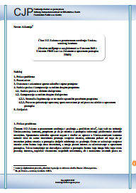 Article 112 of the Law on Spatial Planning of the Una-Sana Canton (Expert Opinion on Conformity with the Constitution of BiH and the Constitution of the FBiH as well as with the Law on Administrative Procedure of the FBiH)