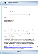 On the occasion of the constitutional-judicial abolition of Article 79 of the Croatian Law on Administrative Disputes - proposal for a new arrangement of costs of administrative dispute