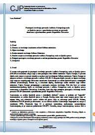 The procedure of the execution of judgments and decisions of the European Court for Human Rights with special reference to the judgments rendered in the cases against the Republic of Croatia Cover Image