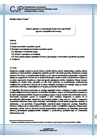 Disputable issues in the lawfulness of illegally constructed buildings in the Republic of Croatia