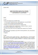 Judicial control of the duration of detention in the Republic of Serbia in light of the application of Article 5 of the European Convention for the Protection of Human Rights and Fundamental Freedoms Cover Image