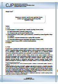 Integrated control and prevention of environmental pollution in the legal system and social reality of the Republic of Serbia Cover Image