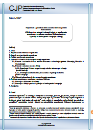 Nepotism - a special form of conflict of interest to public officials (a small review of the constitutional and legal framework for the prevention of nepotism in Western Balkan countries and the practice of the Serbian Anti-Corruption Agency) Cover Image