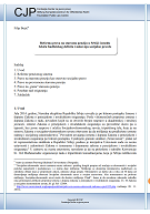 Reform of the right to old-age pension in Serbia: between the budget deficit hammer and the anvil of social justice