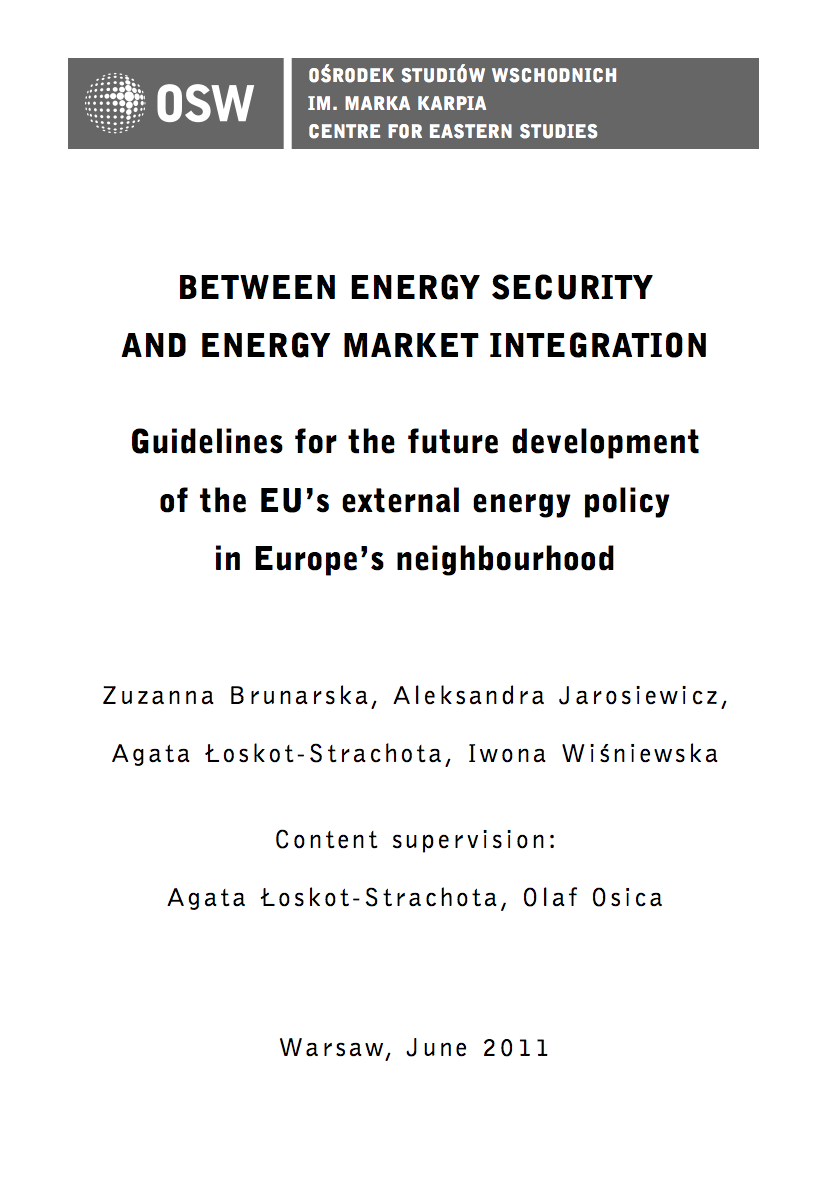 Between energy security and energy market integration