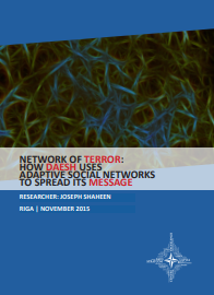 NETWORK OF TERROR: HOW DAESH USES ADAPTIVE SOCIAL NETWORKS TO SPREAD ITS MESSAGE Cover Image